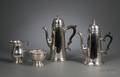 Boardman FourPiece Sterling Silver TeaCoffee Set