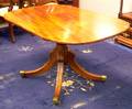Mahogany Tilttop Pedestalbase Breakfast Table