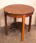 Arts  Crafts Oak Occasional Table
