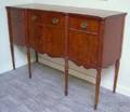 Federalstyle Carved Mahogany and Mahogany Veneer Sideboard