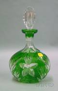 GreenCuttoClear Glass Decanter