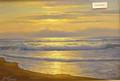 Two Framed Oil on CanvasCanvasboard 20th Century Seascapes