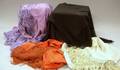 Four Fringed Silk Piano and Other Shawls