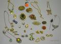 Small Group of Assorted Art Deco Costume Jewelry and Accessories