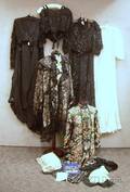 Assortment of Victorian and Later Ladys Clothing and Accessories
