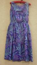 Vintage Mollie Parnis Floral Silk Dress