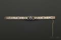Art Deco Krementz 14kt Gold Diamond and Sapphire Bracelet