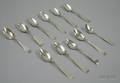 Eleven Coin Silver Spoons