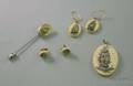 Small Group of Modern Scrimshaw Jewelry