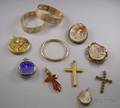 Small Group of Victorian and Later Costume Jewelry