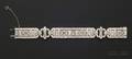 Art Deco Platinum and Diamond Bracelet