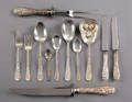 Stieff sterling silver flatware service