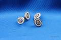 Edwardian Agate Sapphire and Diamond Cuff Links
