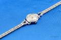 Ladys 18kt White Gold and Diamond Wristwatch Longines