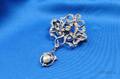 Edwardian Diamond and Pearl PendantBrooch