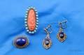 Two Hardstone Jewelry Items