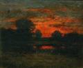 George Arthur Hays American 18541945 Sunset Landscape