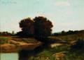 Franklin Benjamin DeHaven American 1856  1934 Quiet Stream