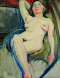 Continental School 20th Century Reclining Nude