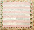 American pieced bar quilt mid 19th c