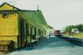 Ray G Ellis American b 1921 The Rural Train Station