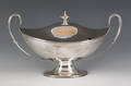 English silver covered tureen 18291830