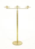 Modernist Style Three Light Floor Candelabra