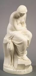 Minton Parian Figure of Solitude