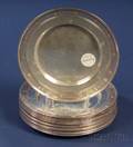 Set of Twelve Towle Sterling Side Plates