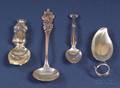 Four American Sterling Spoons