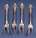 Twelve Wood  Hughes Sterling Viola Forks
