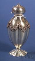 George W Sheibler  Co Sterling Muffineer