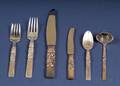 Georg Jensen Sterling Scroll Pattern Flatware Service for Twelve