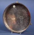 Portuguese 835 Silver Circular Salver