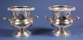 Pair of Sheffield Plate Wine Coolers