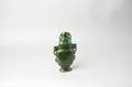 Chinese carved jade lidded jar