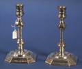 Pair of Elizabeth II Queen Annestyle Silver Candlesticks