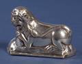 Continental Silver Lionform Snuff Box