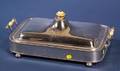 English Silver Plate Lidded Chafing Dish