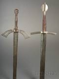 Two European Mediaevalstyle Steel Swords