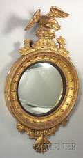 Regency Giltwood Girandole Mirror