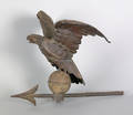 American full bodied copper eagle weathervane