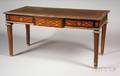 Louis XVI Parquetry Inlaid and Leathertop Bureau Plat