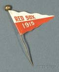 1915 Boston Red SoxOld Vienna Promotional Lithographed Tin Pin