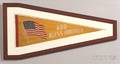 Framed God Bless America Felt Pennant
