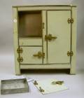 Dolls Metal Icebox