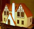 Wooden MockTudor Dollhouse