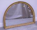 Neoclassical Arched Gilt Gesso Mirror