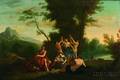 Manner of Cornelis van Poelenburgh Dutch 15861667 In Arcadia