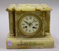 French Onyx Mantel Clock